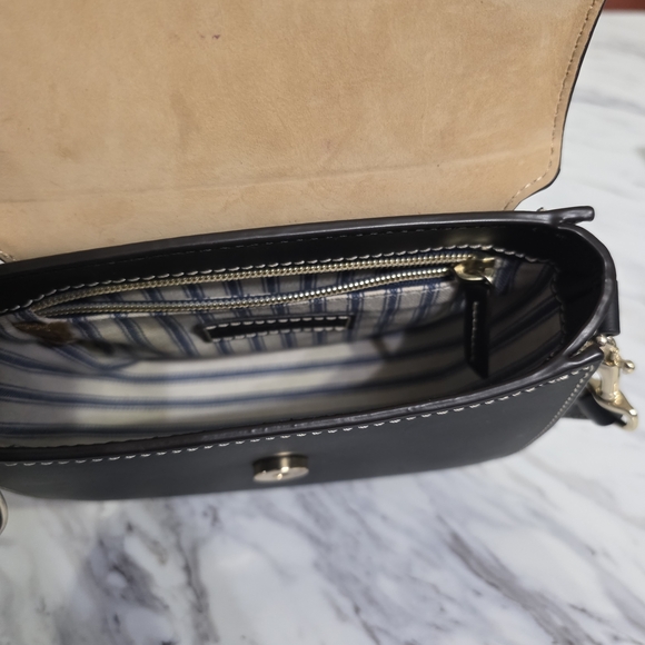 Dooney & Bourke Black Leather Crossbody Bag - Picture 13 of 14